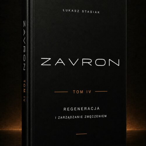 Realistyczny mockup ZAVRON — Tom IV